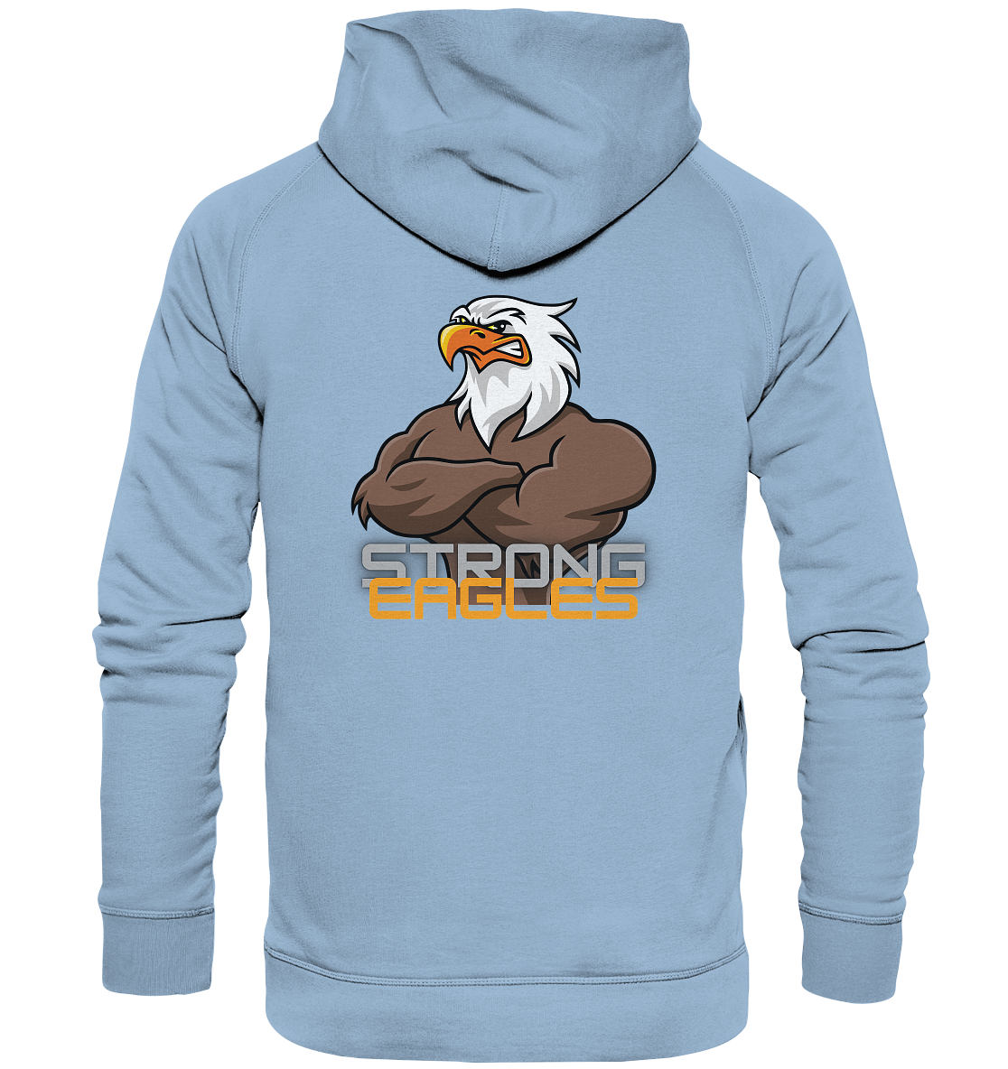 strong eagles - Basic Unisex Hoodie