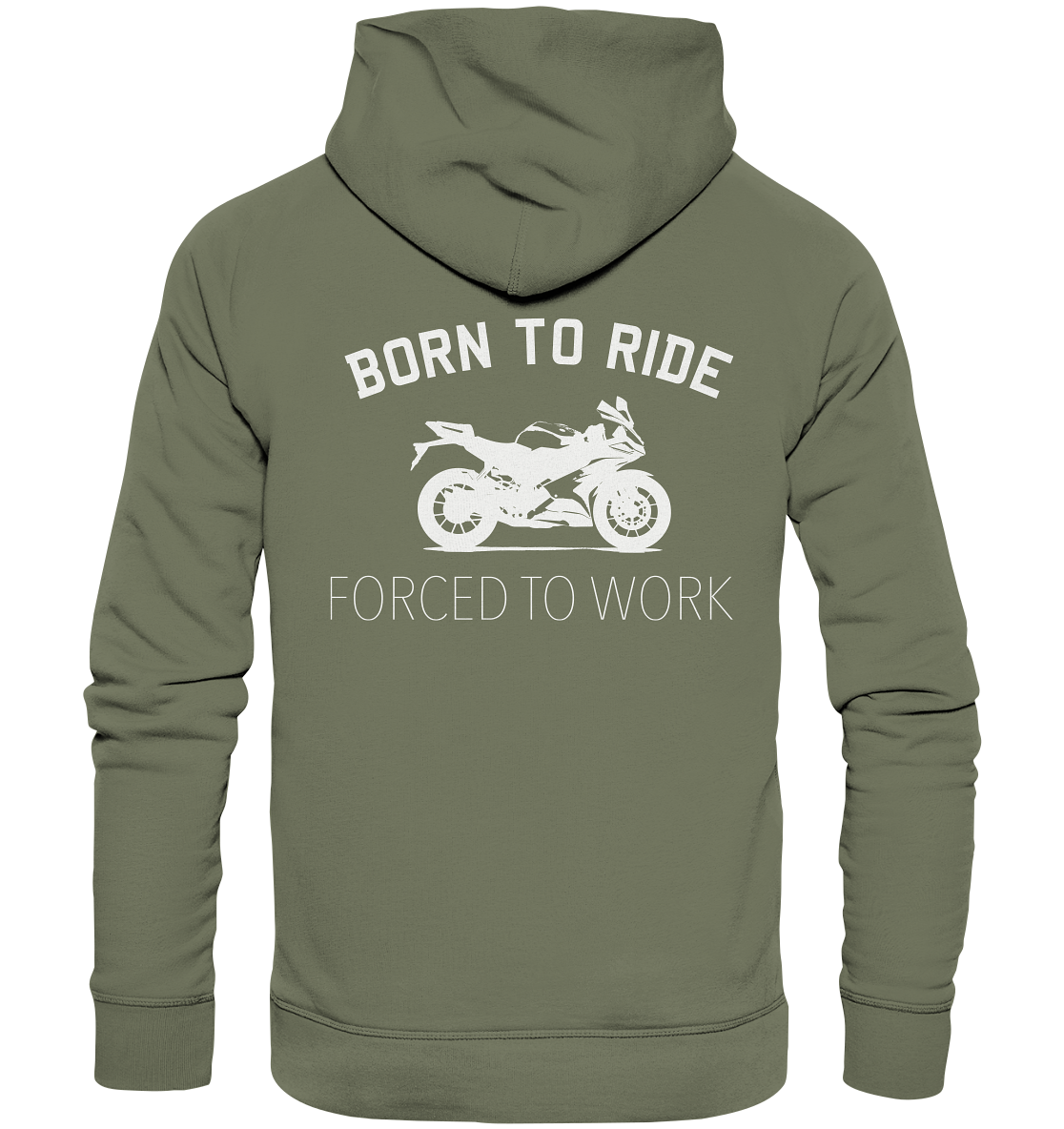 Sundays For Motorräder - Rückenprint - Premium Unisex Hoodie - Premium Unisex Hoodie