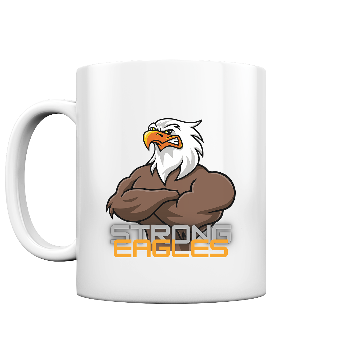strong eagles - Tasse glossy