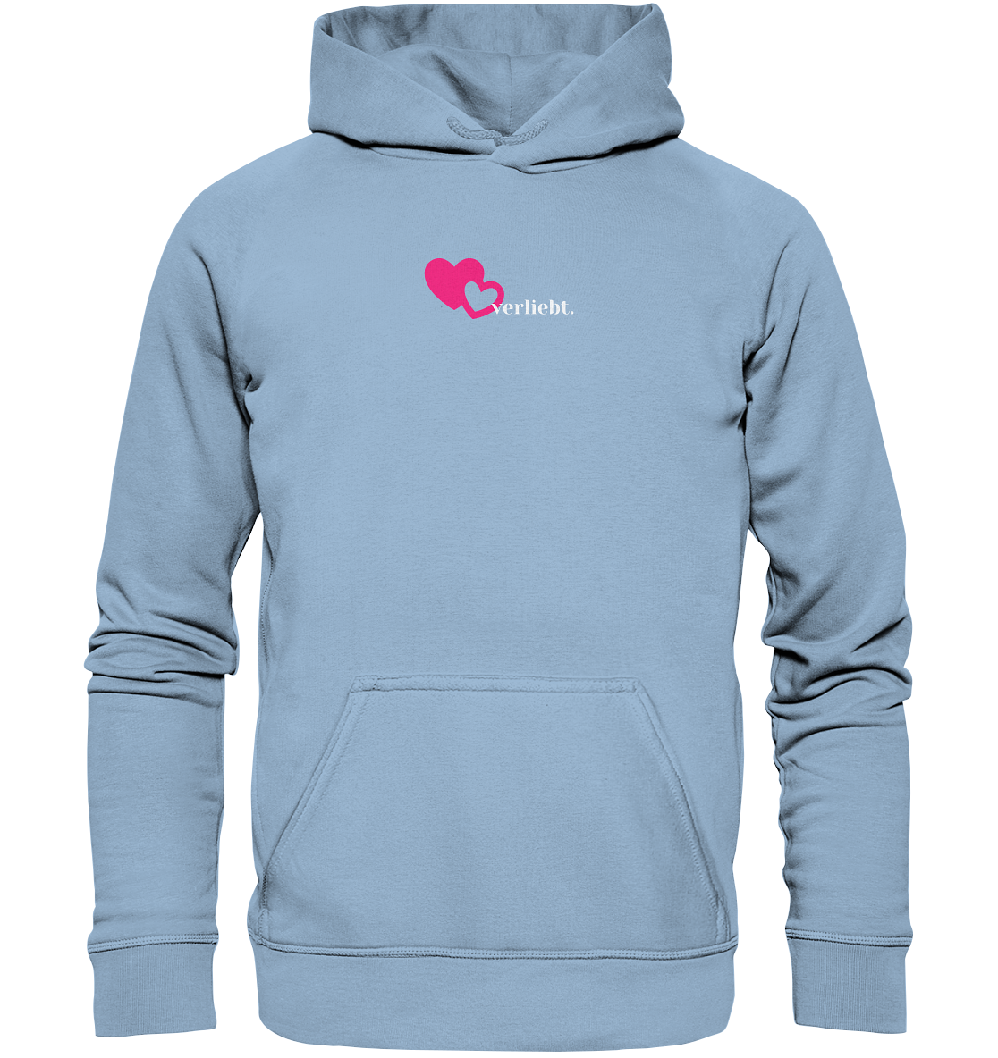 herzverliebt - original - Basic Unisex Hoodie