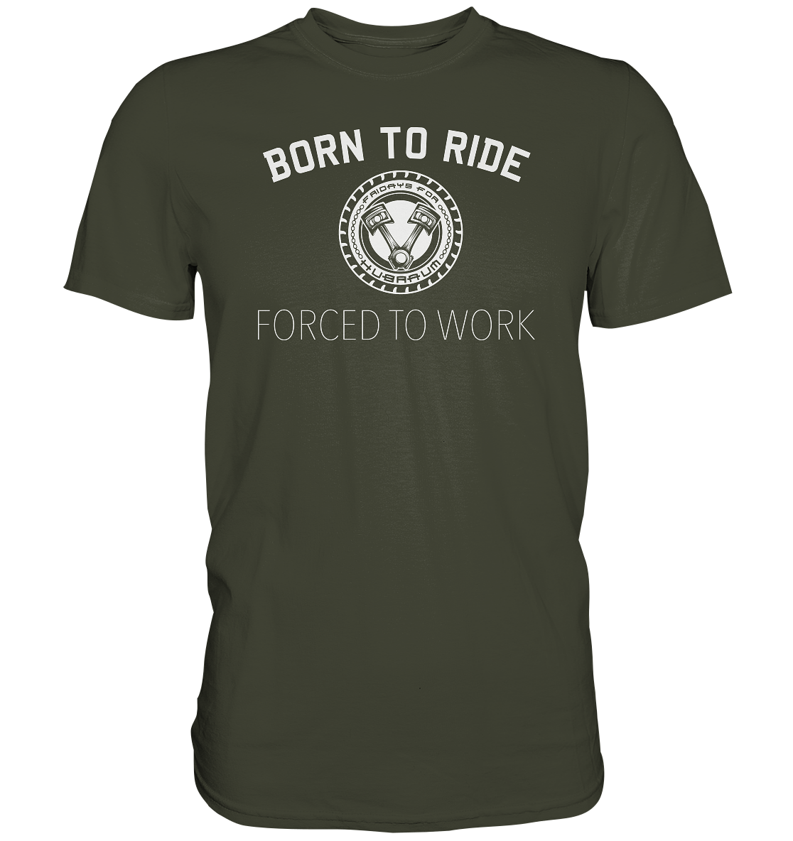 FFH - Born to Ride, Frontprint - Premium Shirt