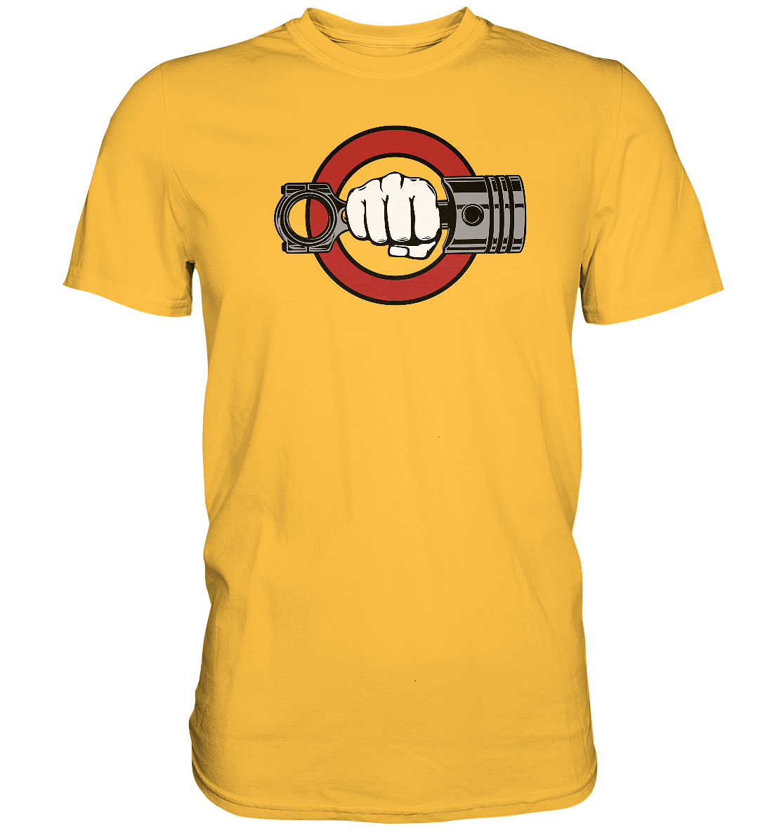 FFH - Kolben Verkehrsschild, Frontprint - Premium Shirt