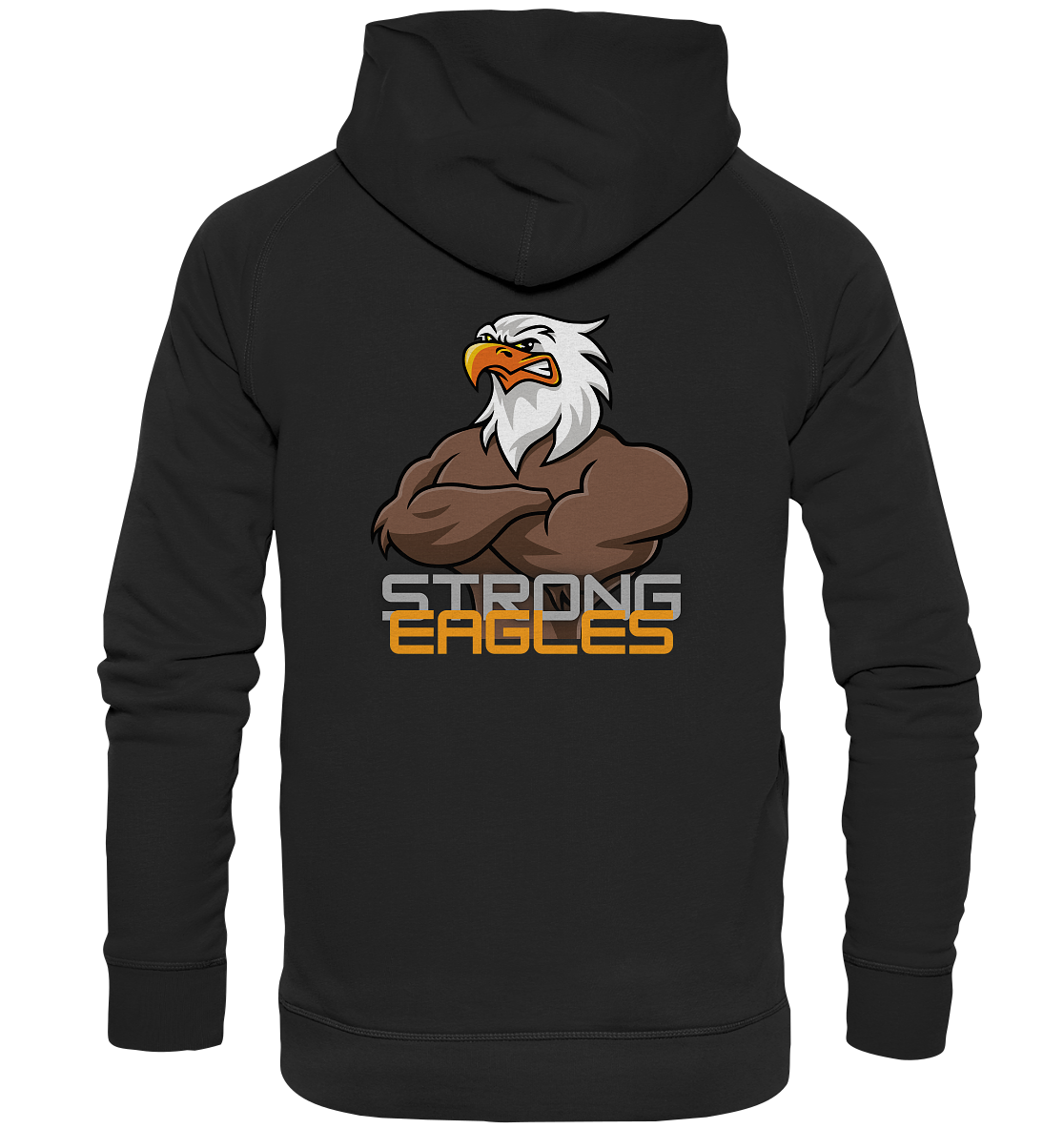 strong eagles - Basic Unisex Hoodie