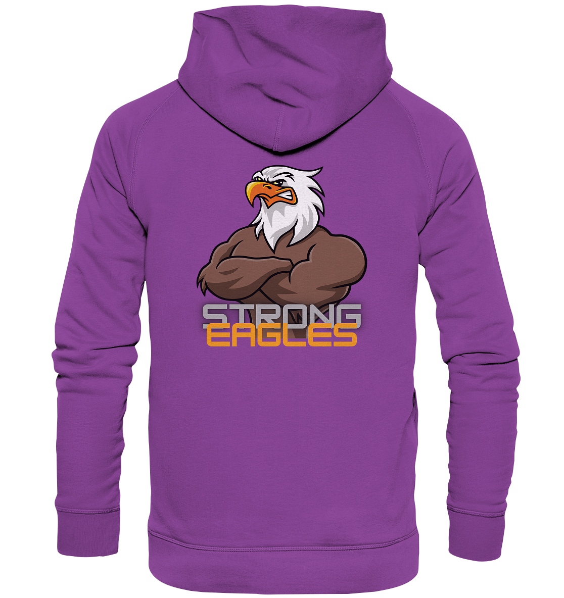 strong eagles - Basic Unisex Hoodie