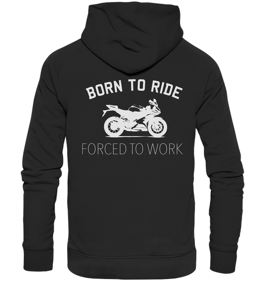 Sundays For Motorräder - Rückenprint - Premium Unisex Hoodie - Premium Unisex Hoodie