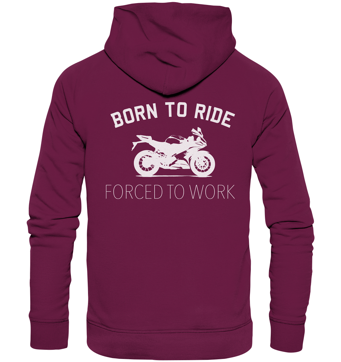 Sundays For Motorräder - Rückenprint - Premium Unisex Hoodie - Premium Unisex Hoodie