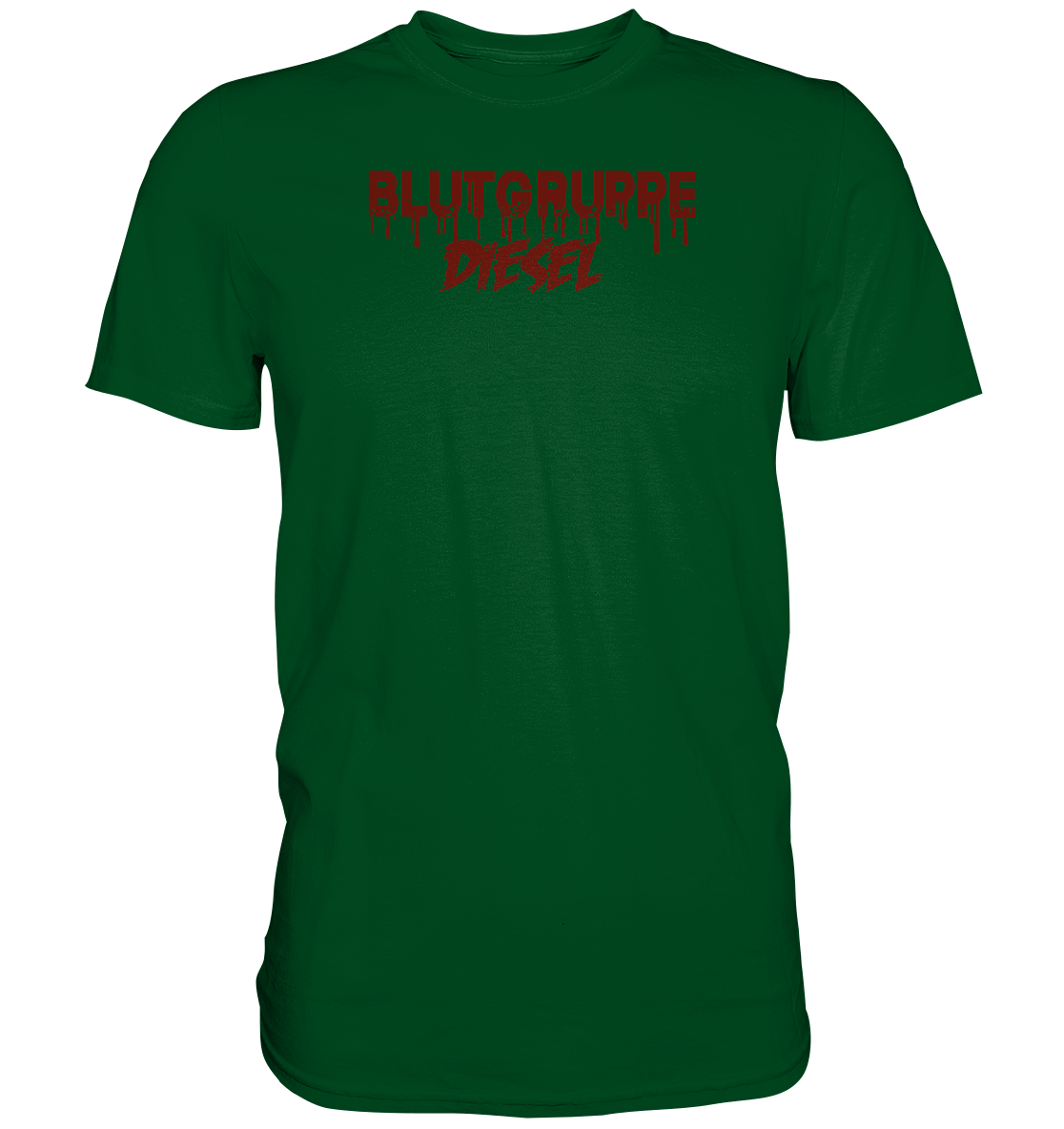 FFH - Blutgruppe Diesel, Frontprint  - Premium Shirt