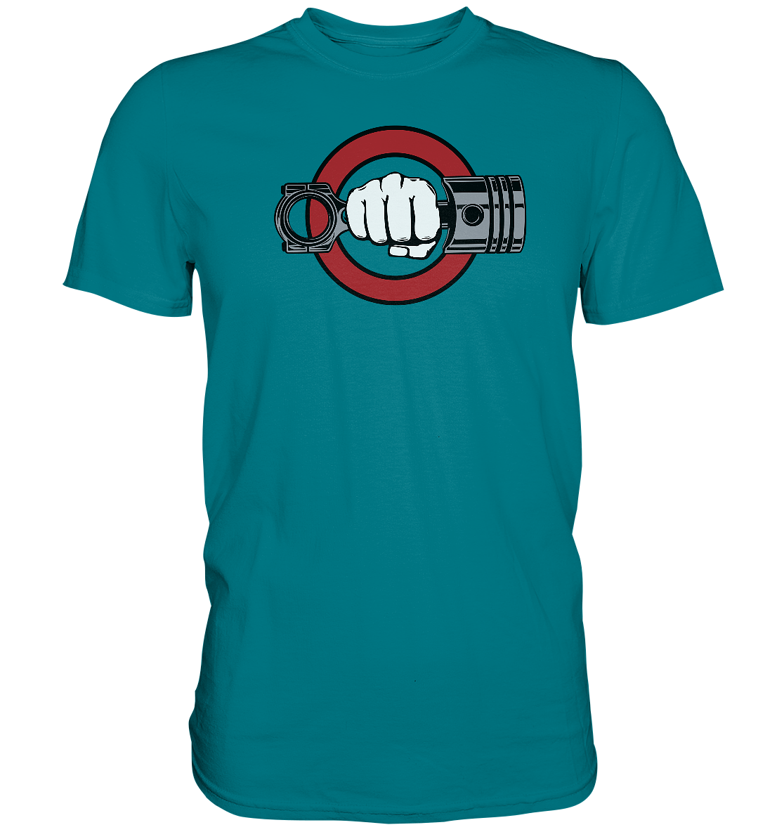FFH - Kolben Verkehrsschild, Frontprint - Premium Shirt