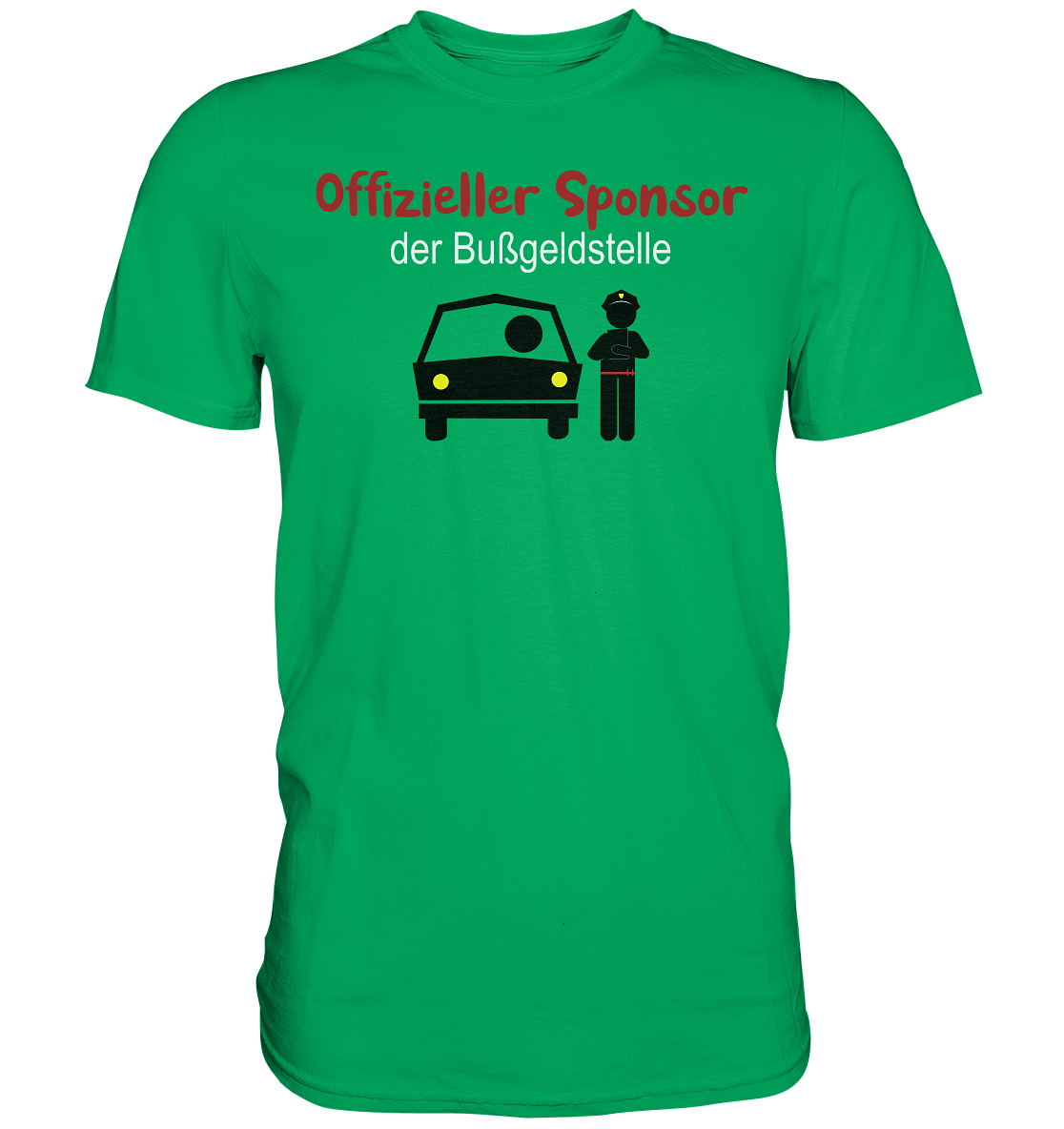 FFH - Bußgeldstelle, Frontprint  - Premium Shirt
