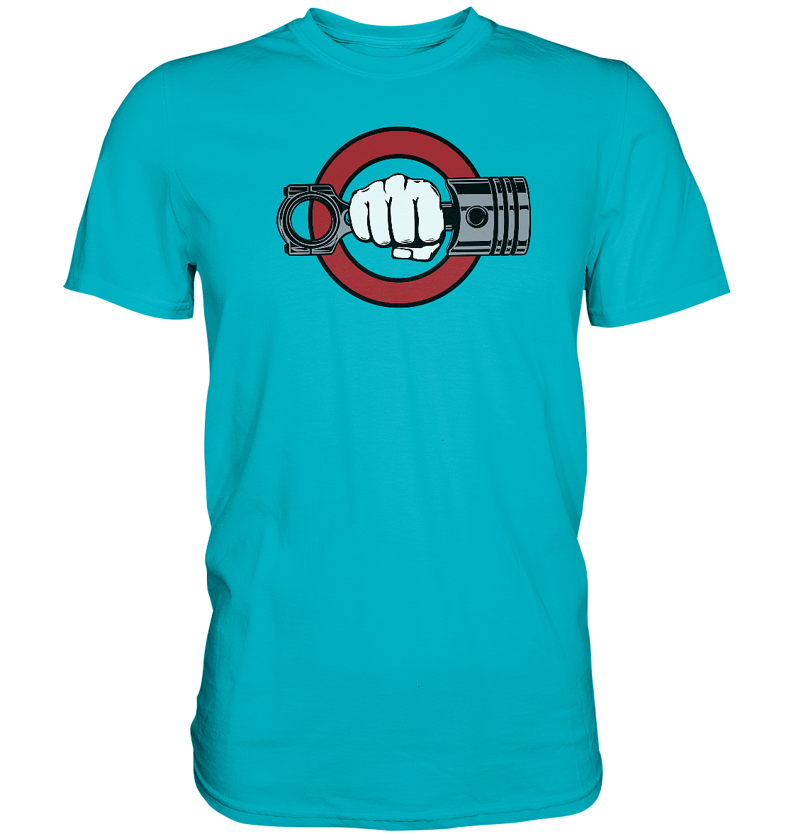 FFH - Kolben Verkehrsschild, Frontprint - Premium Shirt