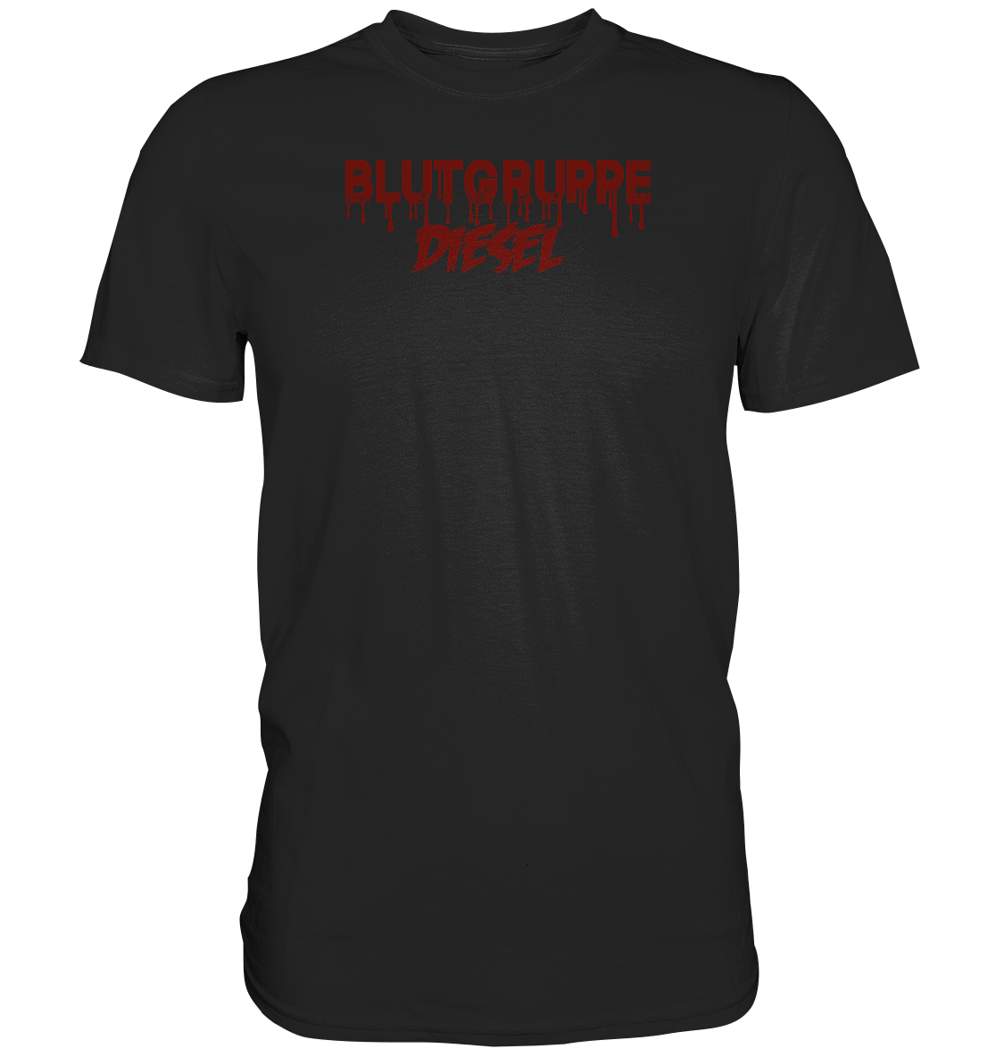 FFH - Blutgruppe Diesel, Frontprint  - Premium Shirt
