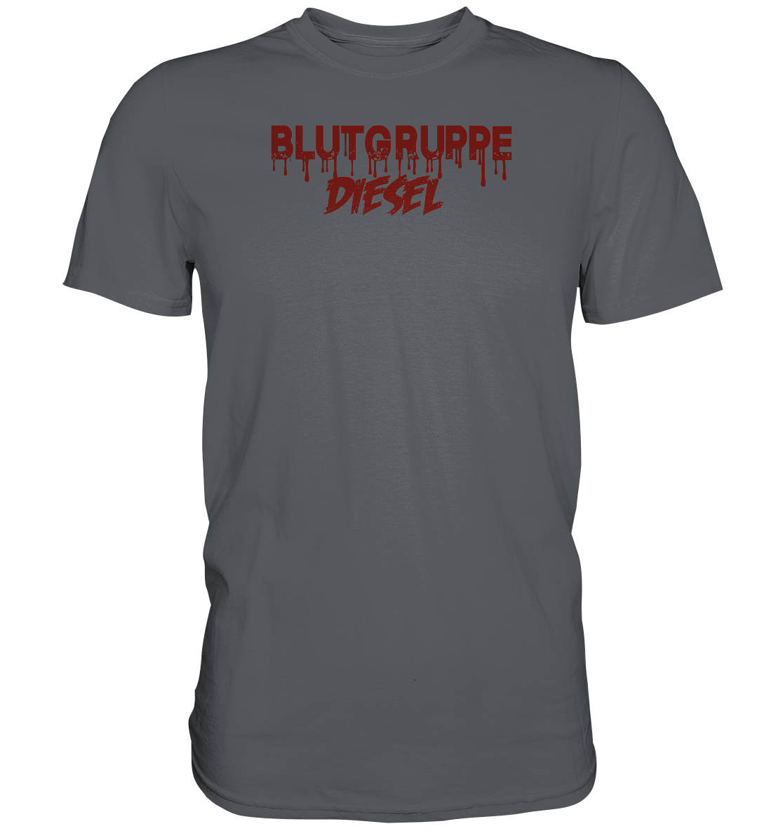 FFH - Blutgruppe Diesel, Frontprint  - Premium Shirt