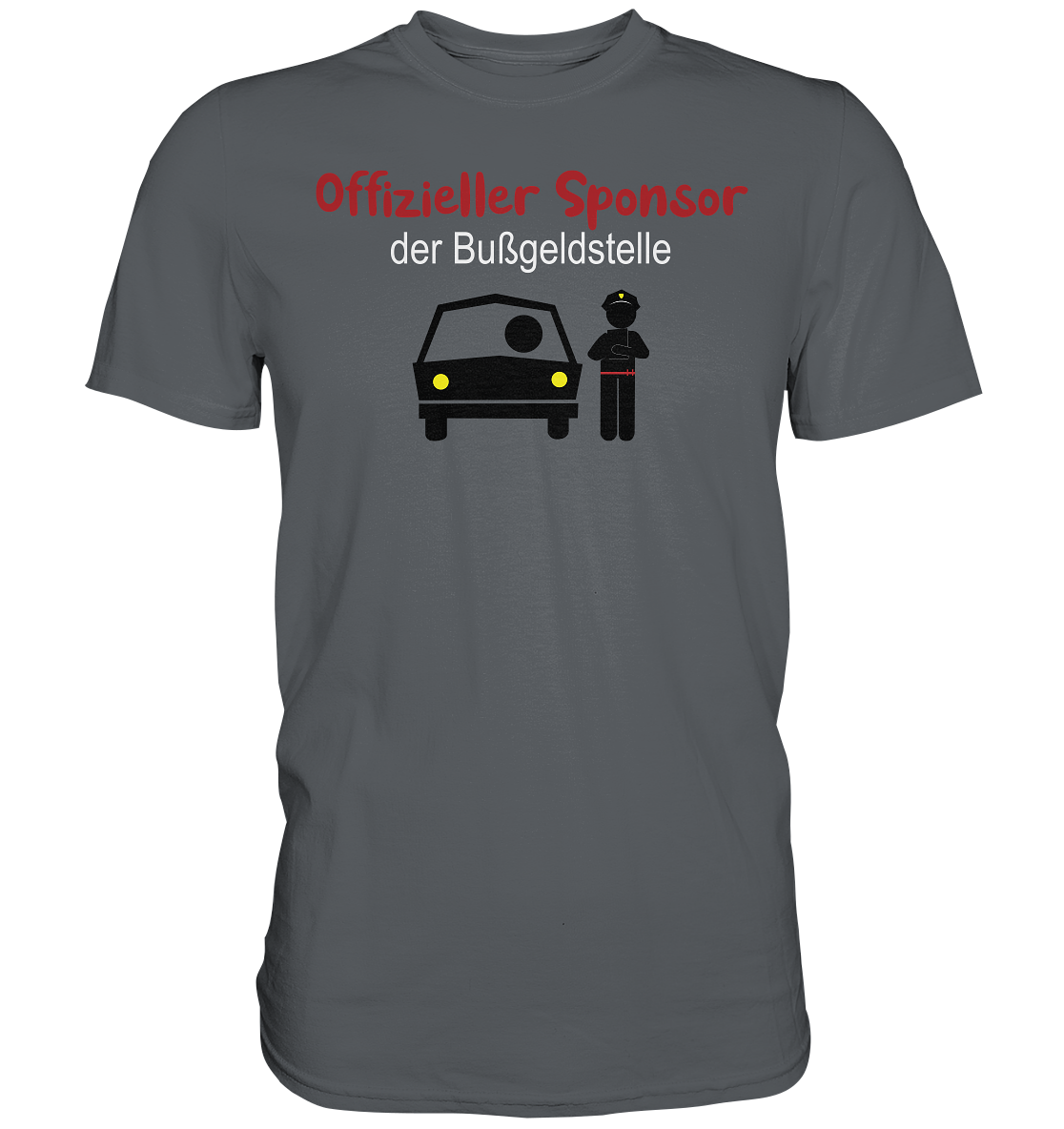 FFH - Bußgeldstelle, Frontprint  - Premium Shirt