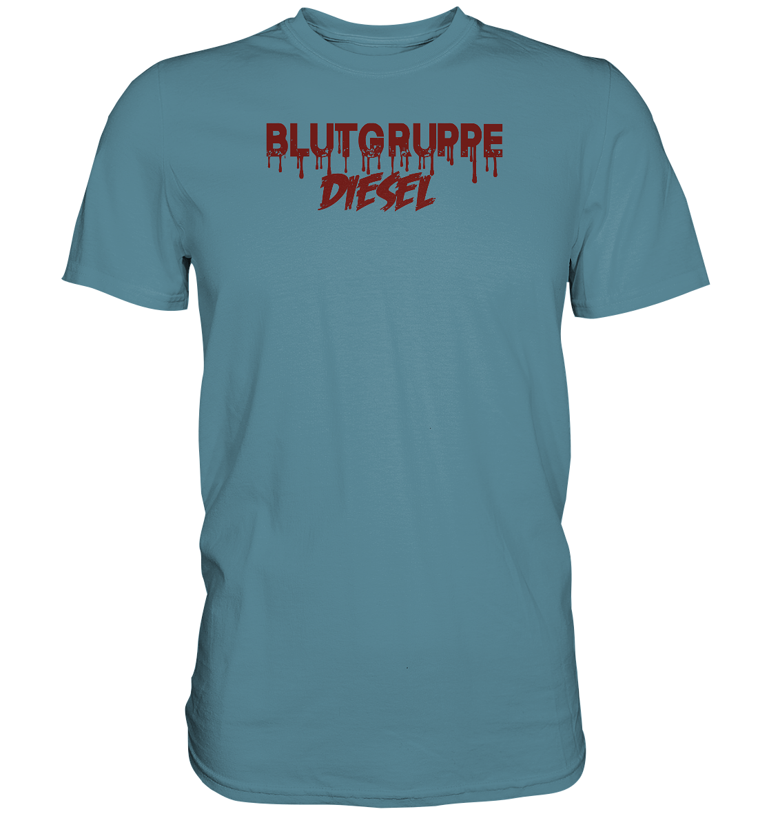 FFH - Blutgruppe Diesel, Frontprint  - Premium Shirt
