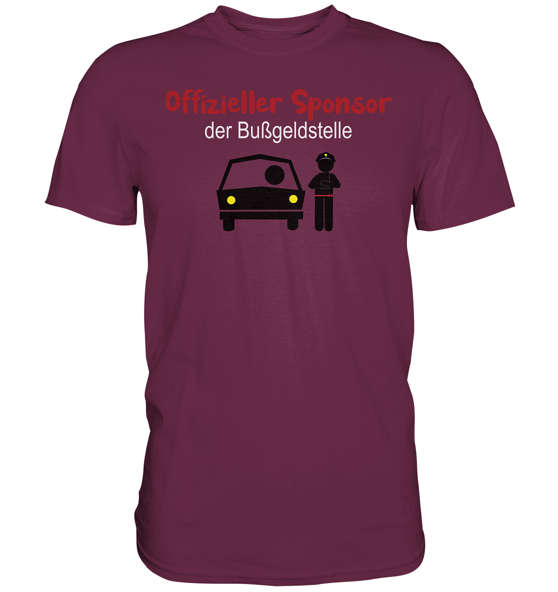 FFH - Bußgeldstelle, Frontprint  - Premium Shirt