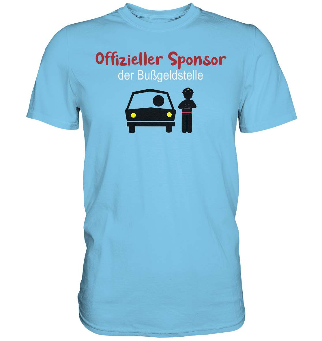 FFH - Bußgeldstelle, Frontprint  - Premium Shirt