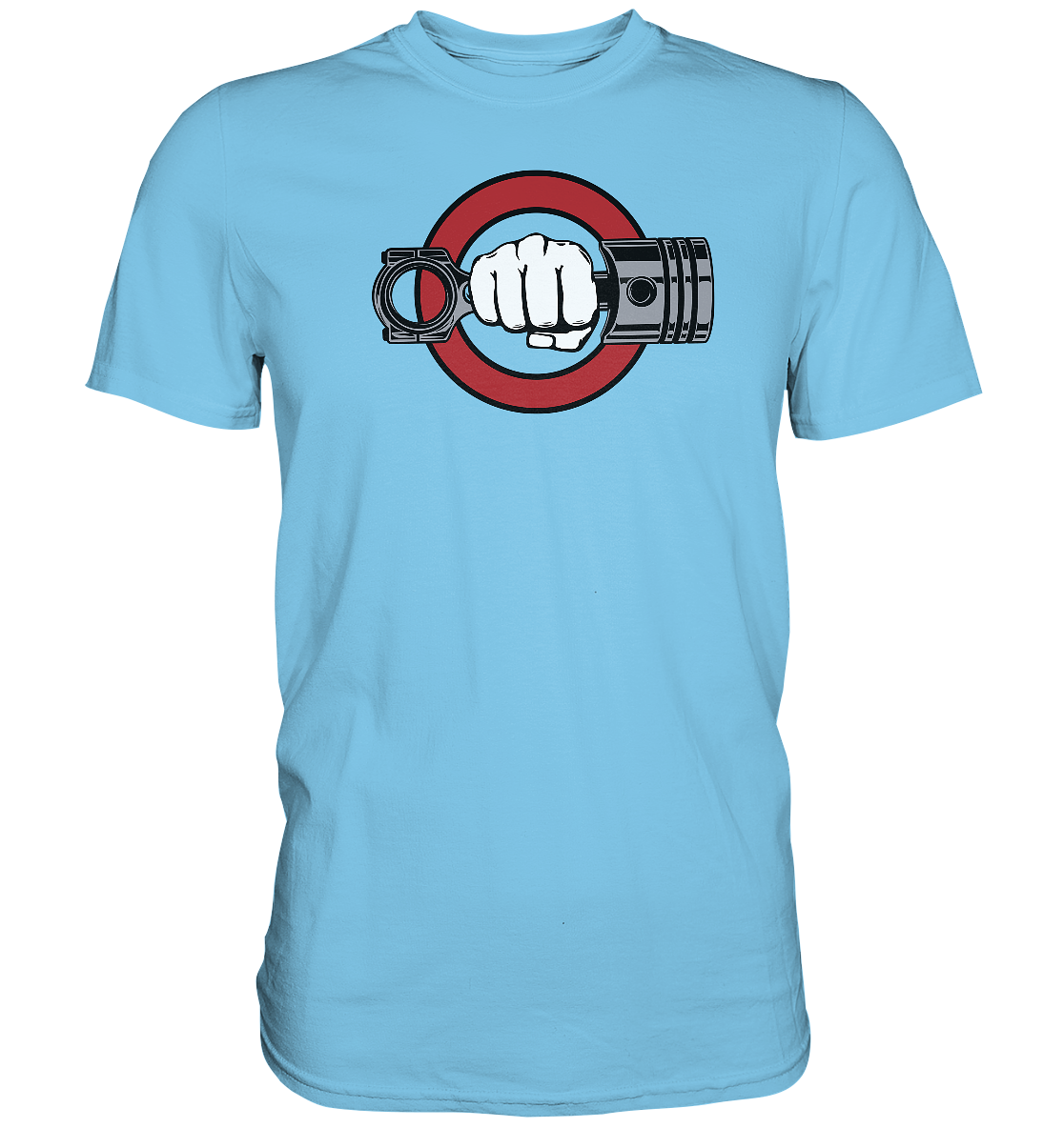 FFH - Kolben Verkehrsschild, Frontprint - Premium Shirt