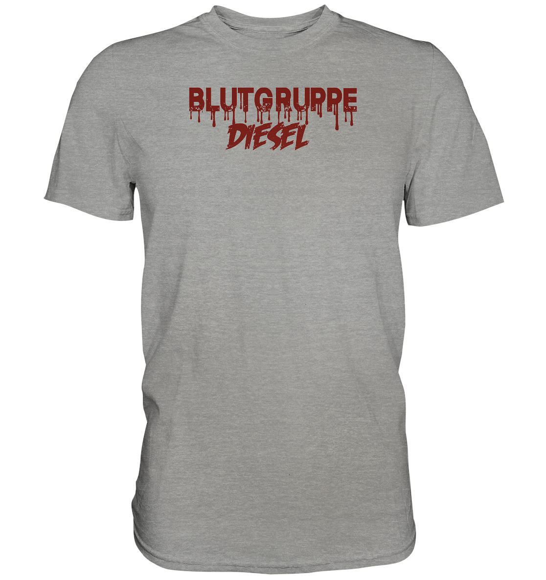 FFH - Blutgruppe Diesel, Frontprint  - Premium Shirt