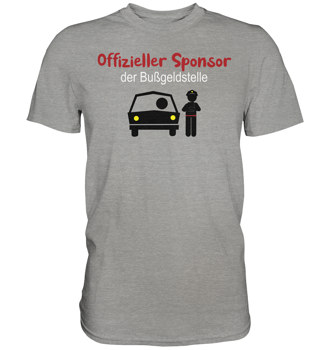 FFH - Bußgeldstelle, Frontprint  - Premium Shirt