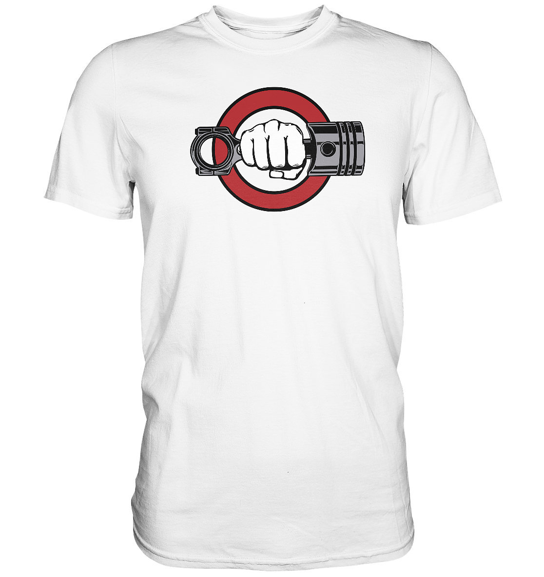 FFH - Kolben Verkehrsschild, Frontprint - Premium Shirt