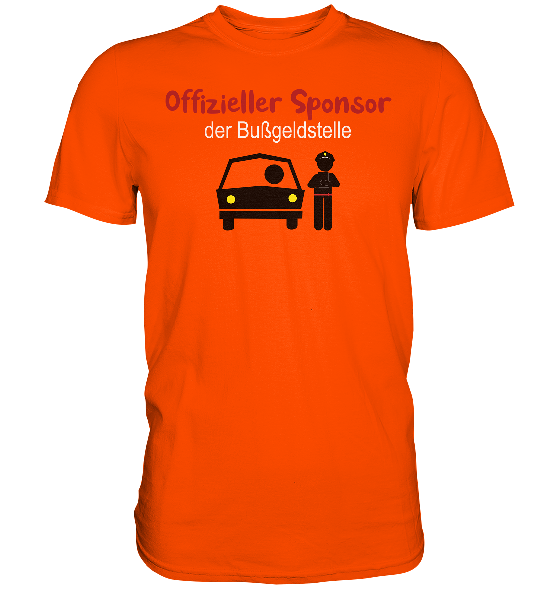 FFH - Bußgeldstelle, Frontprint  - Premium Shirt