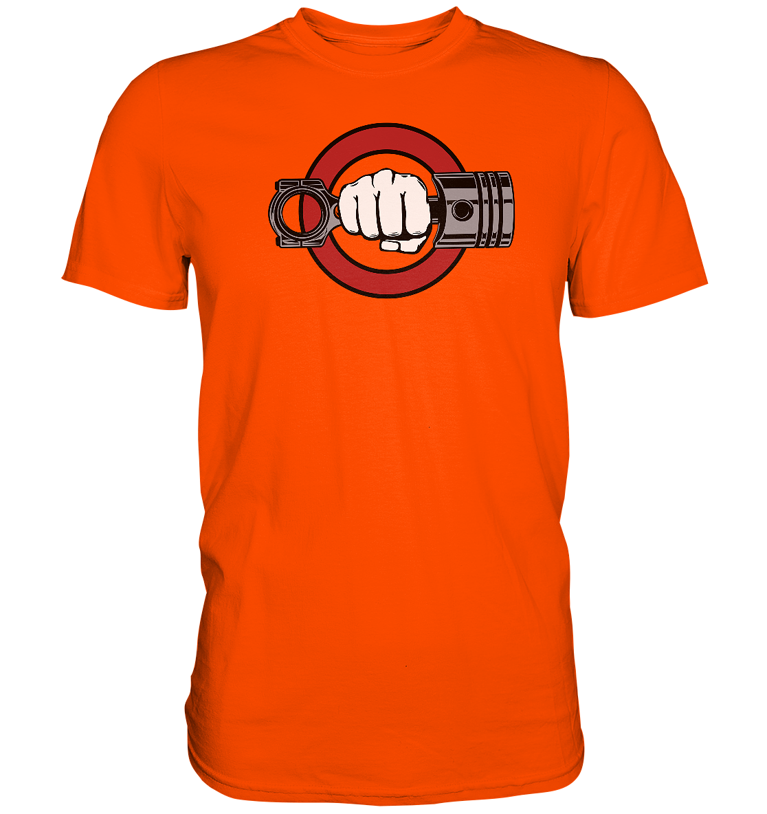 FFH - Kolben Verkehrsschild, Frontprint - Premium Shirt