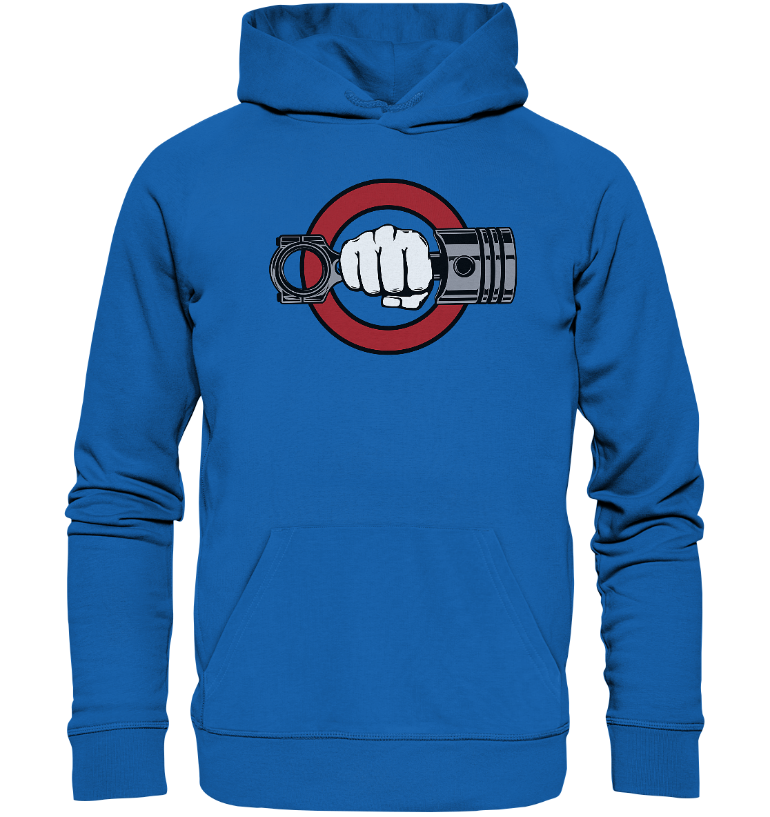 FFH - Kolben Verkehrsschild, Frontprint - Premium Unisex Hoodie