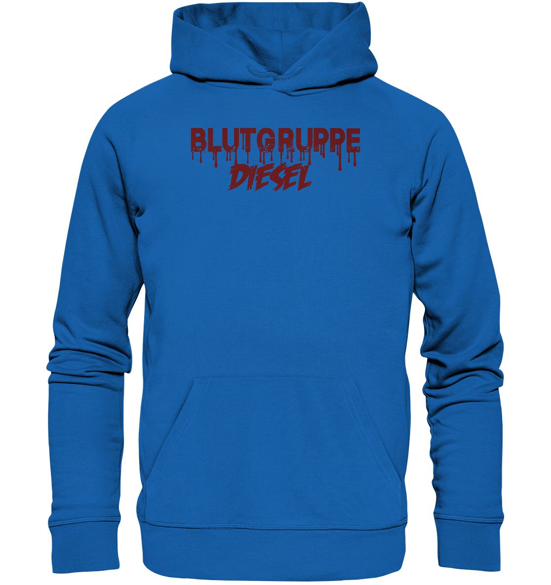 FFH - Blutgruppe Diesel, Frontprint  - Premium Unisex Hoodie