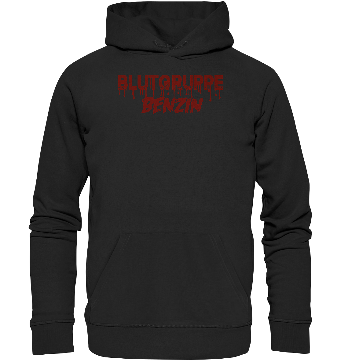 FFH - Blutgruppe Benzin, Frontprint  - Premium Unisex Hoodie