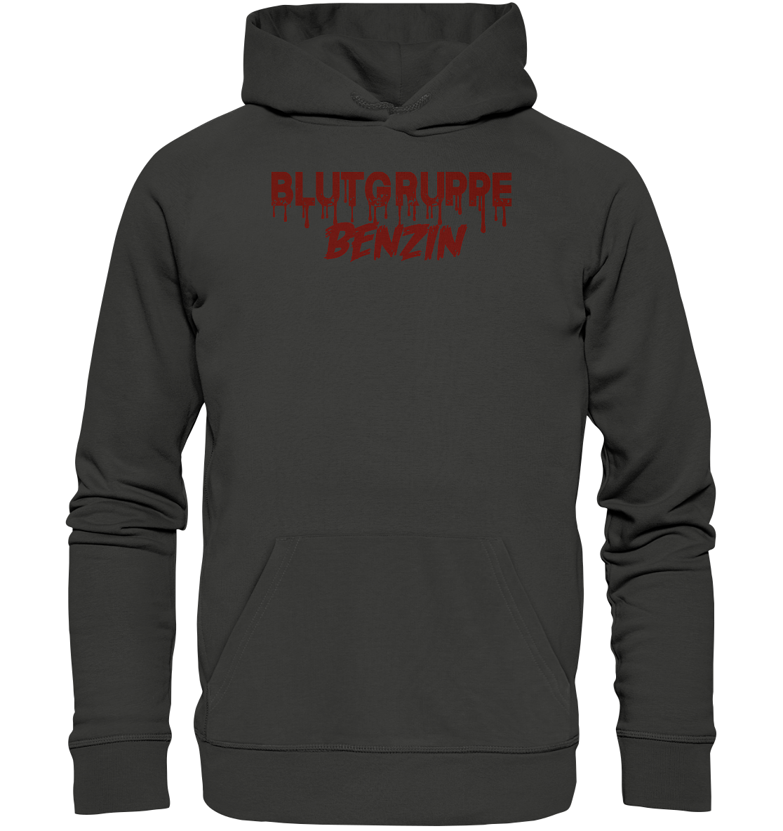 FFH - Blutgruppe Benzin, Frontprint  - Premium Unisex Hoodie