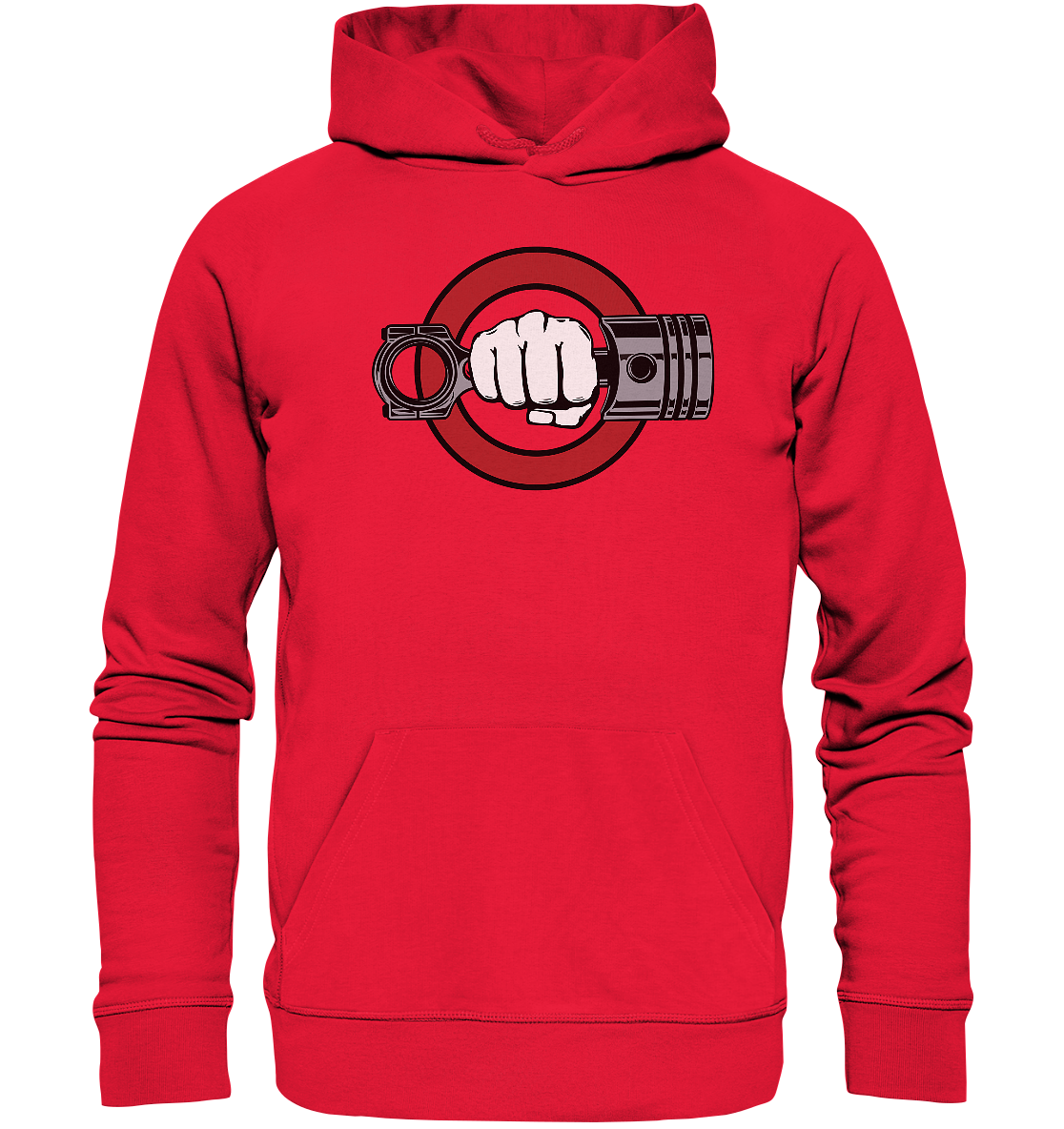 FFH - Kolben Verkehrsschild, Frontprint - Premium Unisex Hoodie