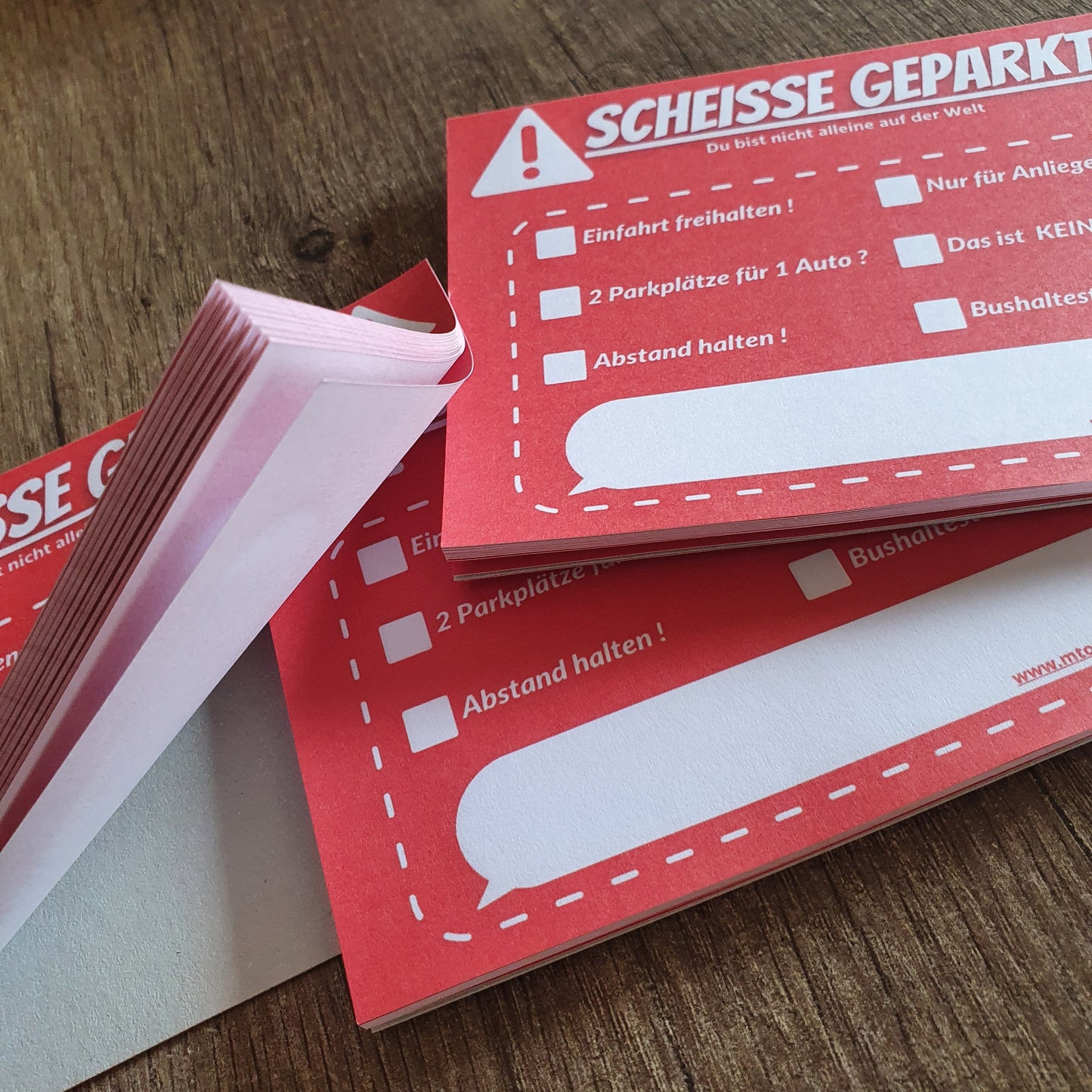 Scheiße Geparkt Denkzettel