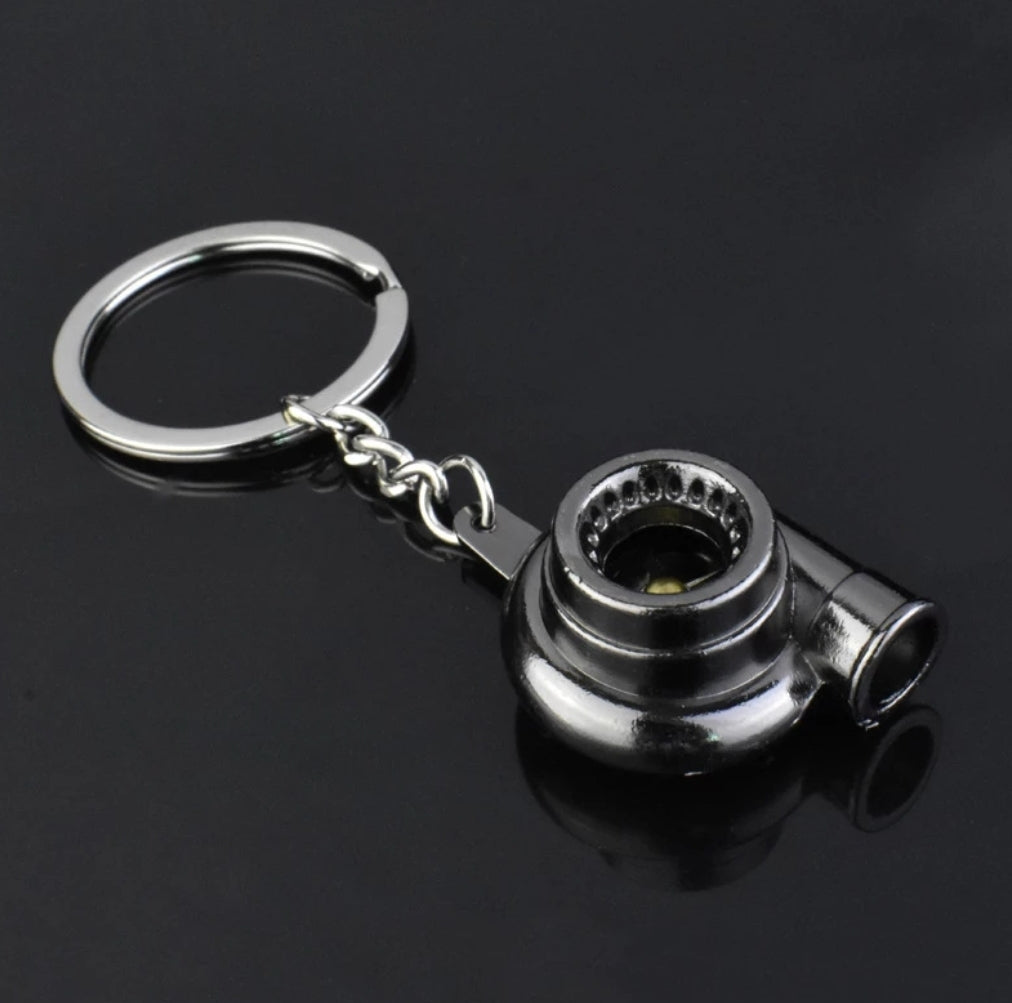 Schlüsselanhänger Turbo, Felge, Kolben, Bremsscheibe, Stoßdämpfer